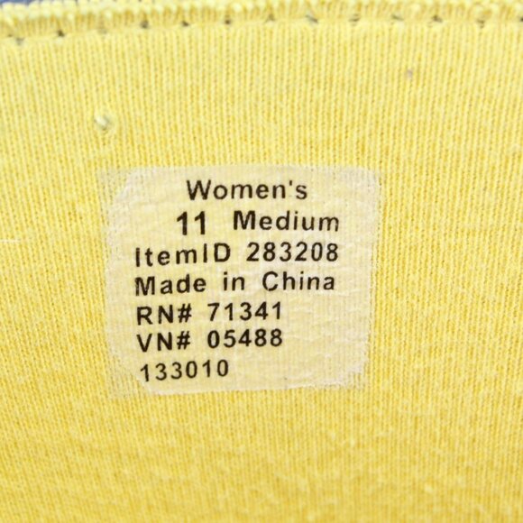 LL Bean Wellie Blue Rubber Pull On Waterproof Tall Rain Boots Size 11 M - Picture 8 of 10